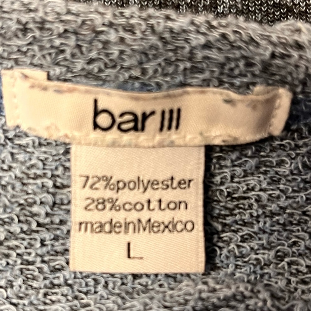 bar lll Raw Edge Sweatshirt Top - Picture 5 of 6